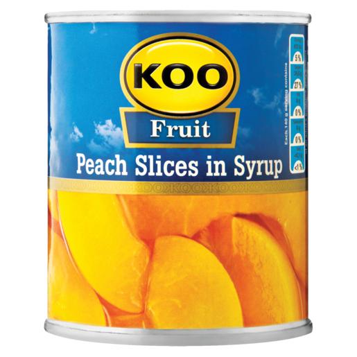 Koo Peach Slices In Syrup 225g