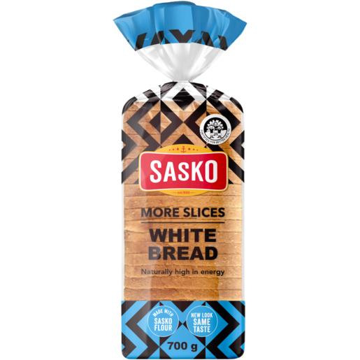 Sasko More Slices White Bread Loaf 700g