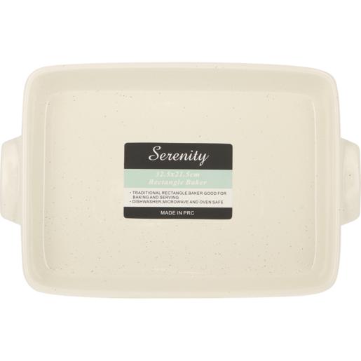 Serenity Rectangular Baker 32.5 x 21.5cm