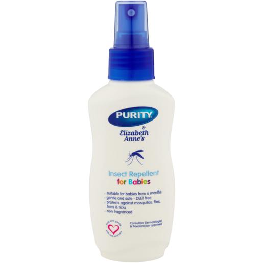 Purity & Elizabeth Anne’s Insect Repellent Spray For Babies 125ml