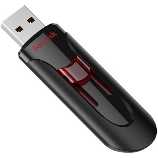 SanDisk Cruzer Glide Retractable USB-A 3.0 Flash Drive 32GB