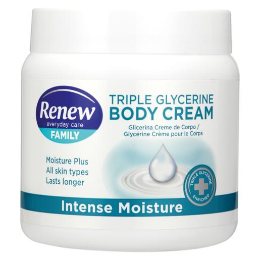 Renew Triple Glycerine Body Cream 500ml