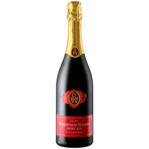 Robertson Winery Sweet Red Sparkling Wine Bottle 750ml