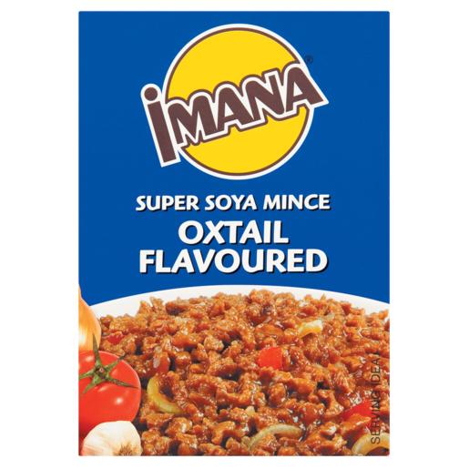 Imana Oxtail Flavoured Super Soya Mince 400g