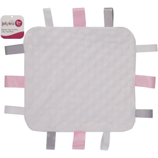 Jolly Tots Basics Comfort Tags Blankie (Assorted Item – Supplied At Random)