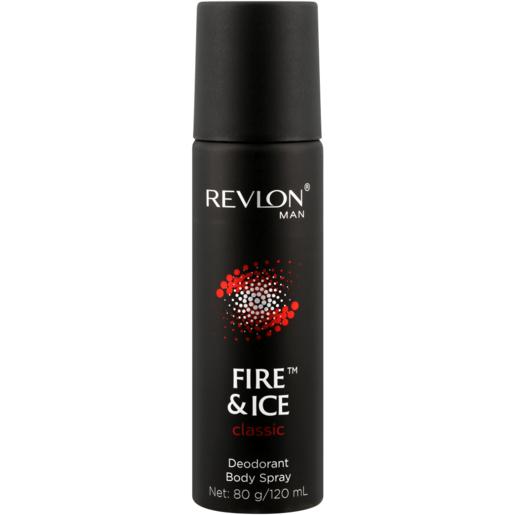 Revlon Man Fire & Ice Classic Deodorant Body Spray 120ml