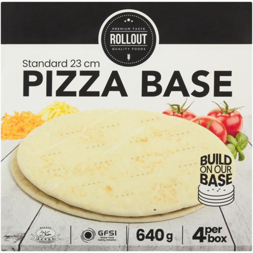 Rollout Frozen Standard Pizza Bases 4 Pack