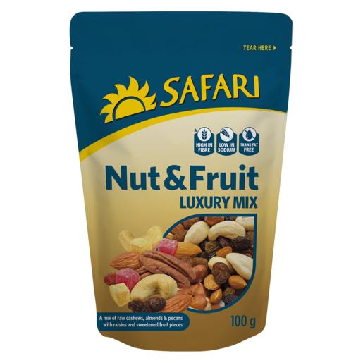 Safari Nut & Fruit Luxury Mix 100g