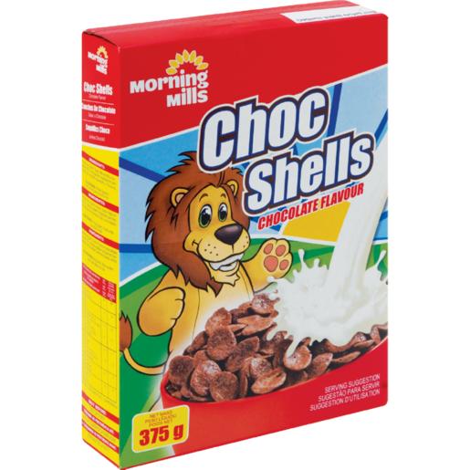 Morning Mills Chocolate Shells Cereal 375g