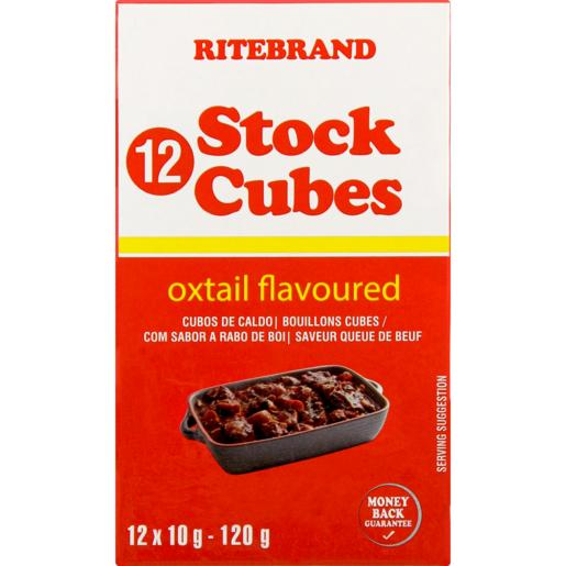 Ritebrand Oxtail Flavoured Stock Cubes 12 x 10g