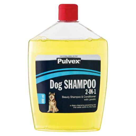 Pulvex 2-In-1 Dog Shampoo & Conditioner 400ml