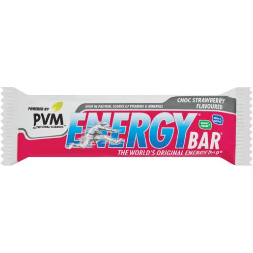 PVM Chocolate Strawberry Energy Bar 45g