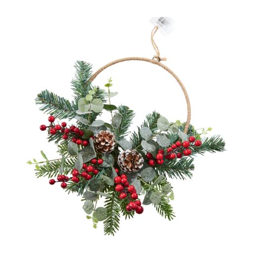 Santa’s Choice Green & Red Christmas Wreath