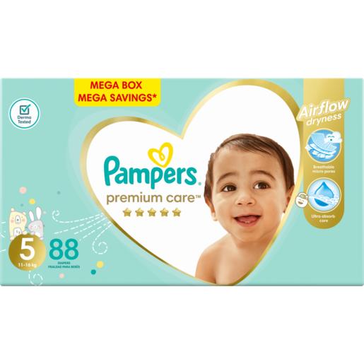 Pampers Premium Care Size 5 11-16kg Diapers 88 Pack