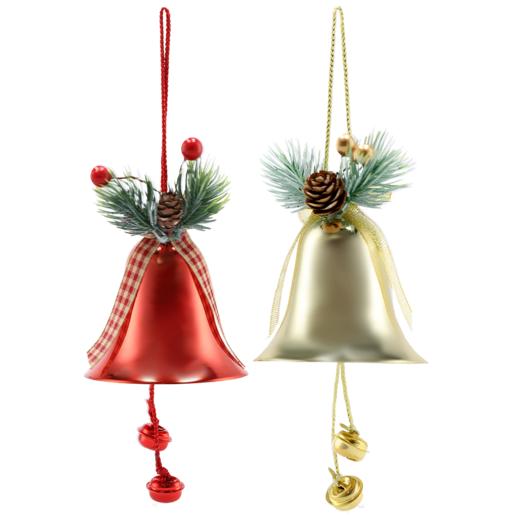 Red And Gold Bells Christmas Tree Decoration (Assorted Item – Supplied At Random)