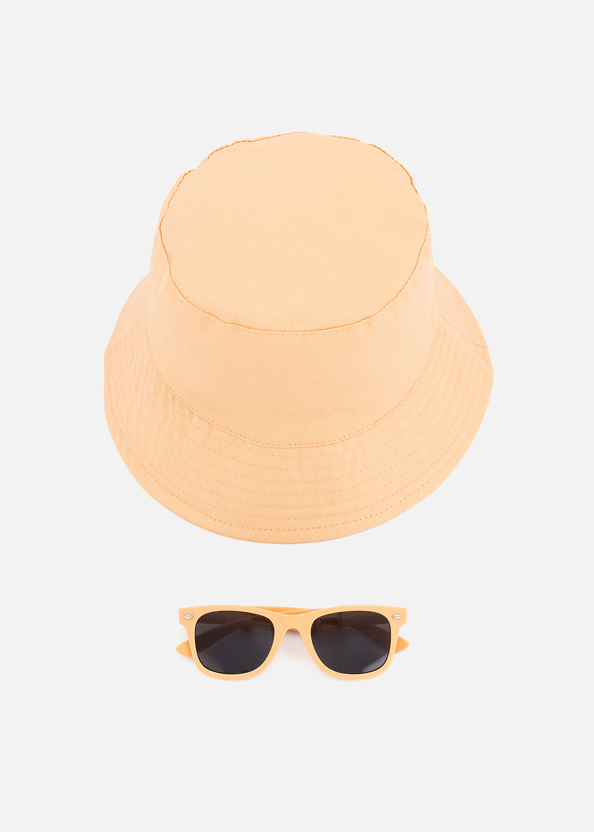 S22 Bucket hat and Sunnies combo  ORANGE   54