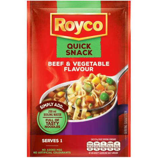 Royco Quick Snack Beef & Vegetable Soup 38g