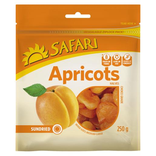 Safari Dried Apricot Halves 250g