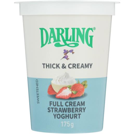 Darling Full Cream Strawberry Yoghurt Tub 175g