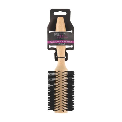 Pretty Woman Radial Wooden Brush