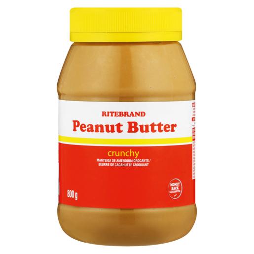 Ritebrand Crunchy Peanut Butter 800g