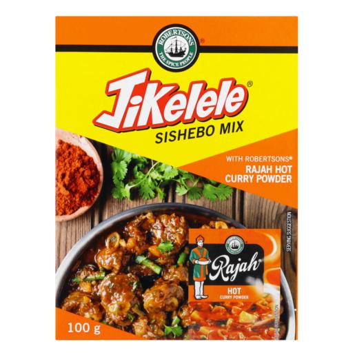 Robertsons Jikelele All in One Sishebo Mix with Rajah Hot Curry Powder 100g
