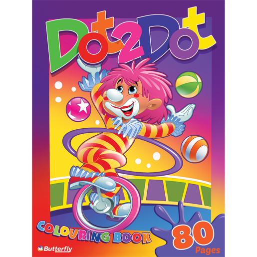 Butterfly Dot-To-Dot Book 80pg