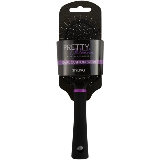 Pretty Woman Steel Pin Oval Cushion Styling Brush
