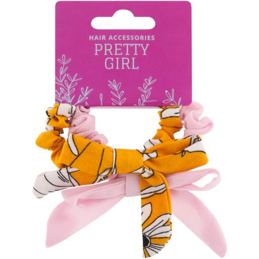 Pretty Girl Summer Fun Scrunchie Set 2 Piece