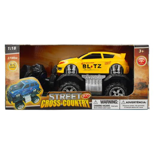 Street Cross Country 1:18 R/C Car (Assorted Item – Supplied At Random)