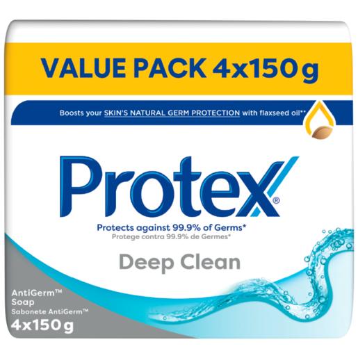 Protex Deep Clean Antigerm Bath Soap Value Pack 4 x 150g