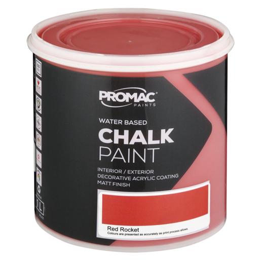 Promac Paints Red Rocket Chalk Paint 1L
