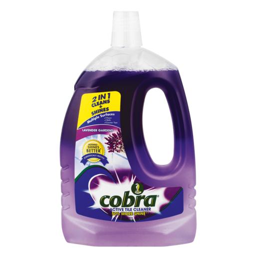Cobra Active 2-In-1 Lavender Gardens Tile Cleaner 1.5L
