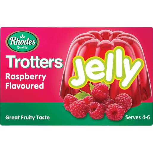 Rhodes Trotters Raspberry Flavoured Jelly 40g