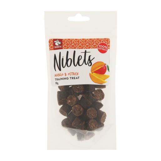 Nandoe Niblets Mango & Ostrich Dog Training Treats 90g