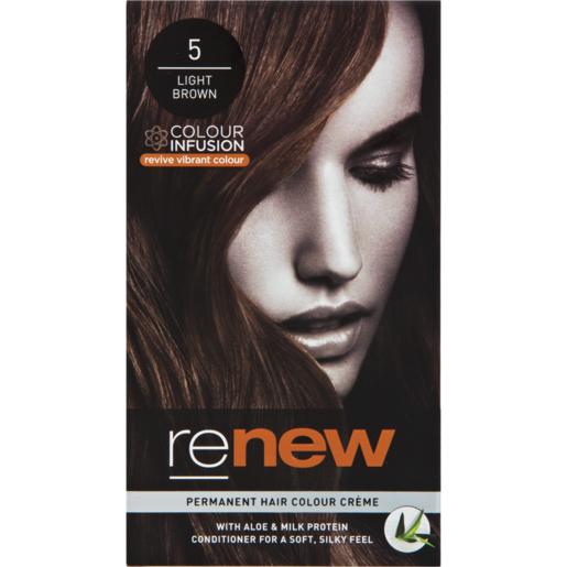 Renew Light Brown 5 Permanent Hair Colour Créme 50ml