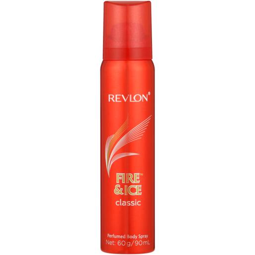 Revlon Fire & Ice For Women Perfumed Body Spray 90ml