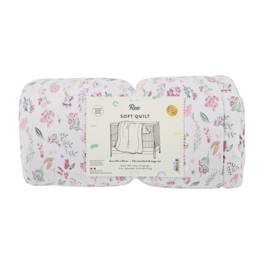 Ree Pink Soft Quilt