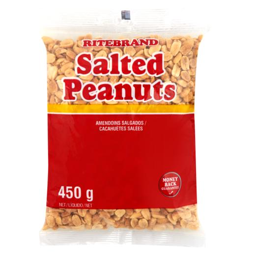 Ritebrand Salted Peanuts 450g