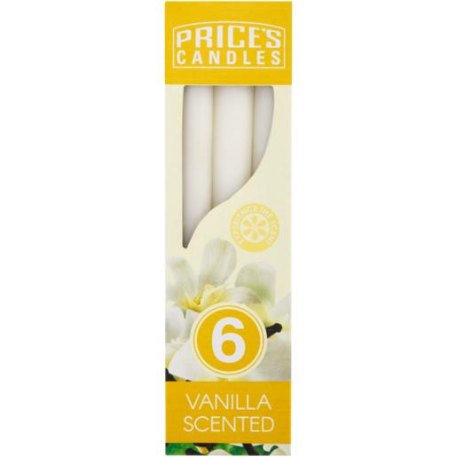 Price’s Candles Vanilla Scented Candles 6 Pack