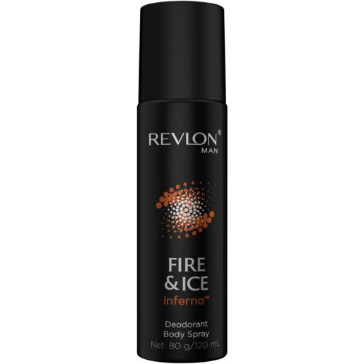 Revlon Man Fire & Ice Inferno Deodorant Body Spray 120ml