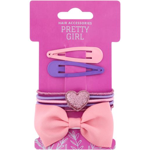 Pretty Girl Hair Accessories Set 8 Piece