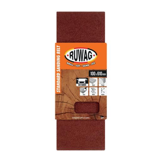 Ruwag P40 Coarse Sanding Belts 610mm 3 Pack