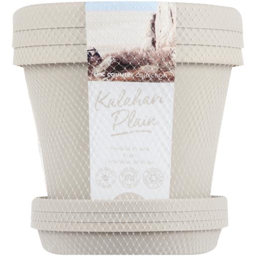 Sebor Kalahari Pot Plant 15cm 3 Piece