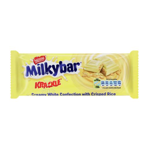 Nestlé Milkybar Krackle White Chocolate Slab 150g