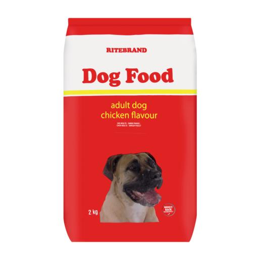 Ritebrand Chicken Flavoured Adult Dog Food 2kg