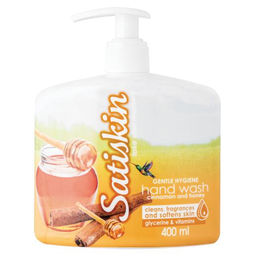 Satiskin Cinnamon & Honey Liquid Hand Wash 400ml