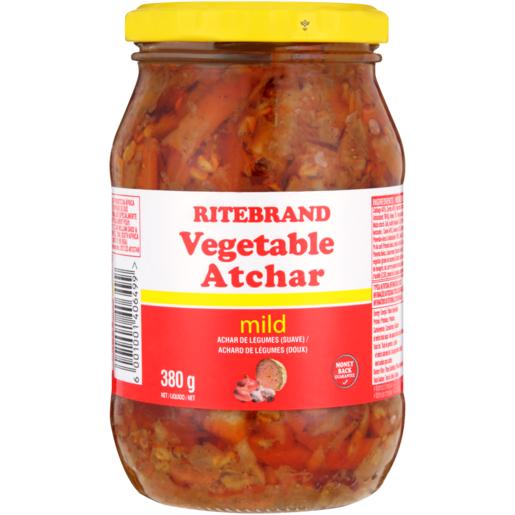Ritebrand Mild Vegetable Atchar 380g