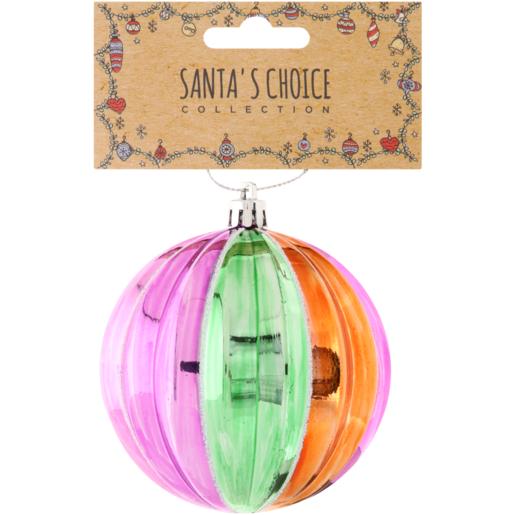 Santa’s Choice Multicoloured Christmas Bauble