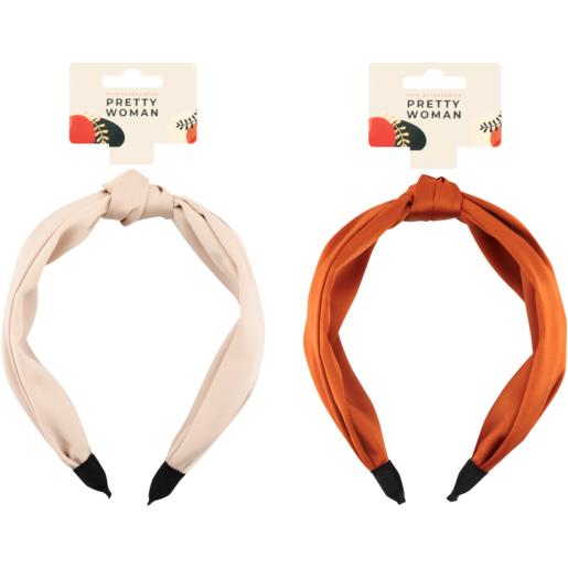 Pretty Woman Hair Accessories Rust Knot Headband